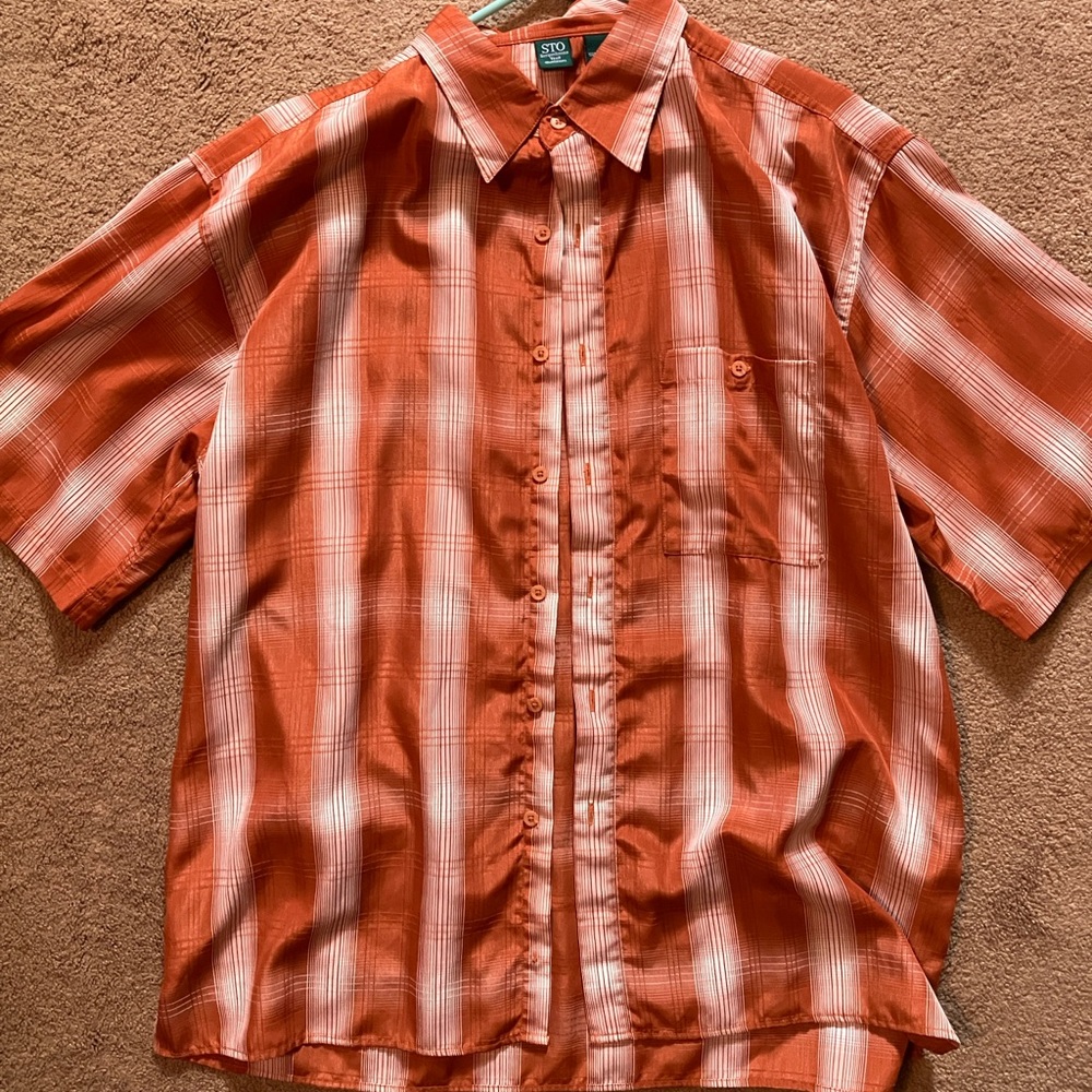 Casual comfy button down.